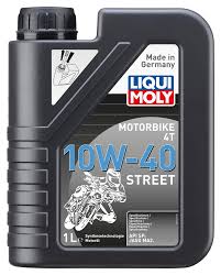 Liqui Moly 4T 10W-40 Street Engine Oil 1L | Made in Germany | API SP | JASO MA2